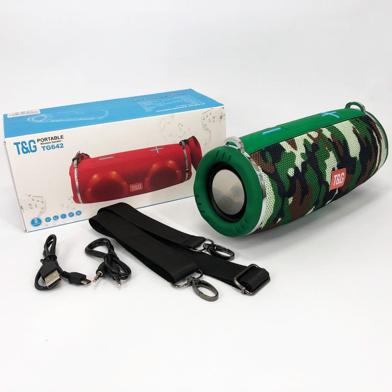 Колонка портативна TG642 з RGB підсвічуванням та ремінцем - фото 7 Колонка портативна TG642 з RGB підсвічуванням та ремінцем - фото 7