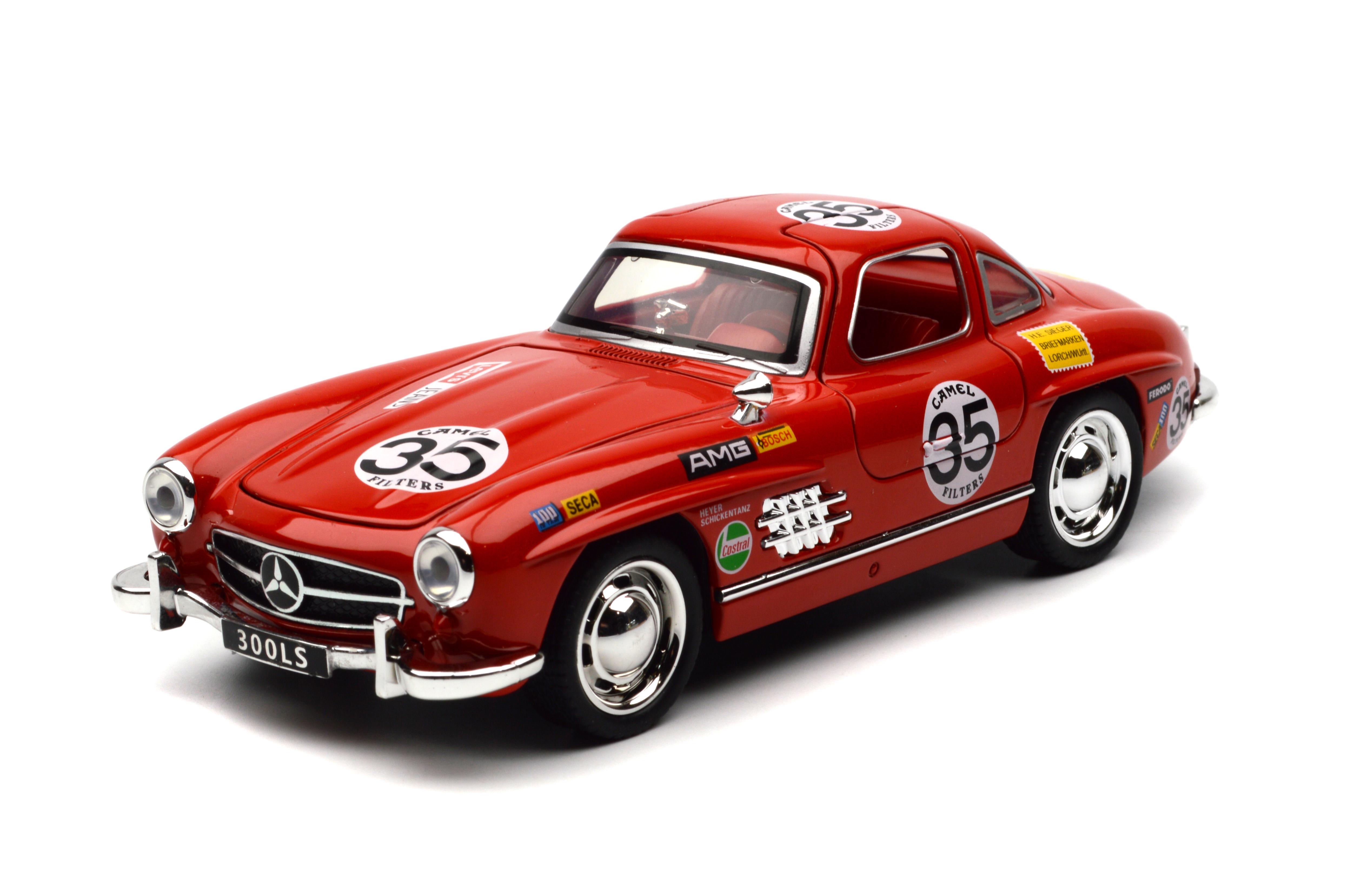 Модель металлическая АвтоЭксперт 5634-80 Mercedes-Benz 300SL 1954 1:32 звук/свет/инерция/открывающаяся дверь