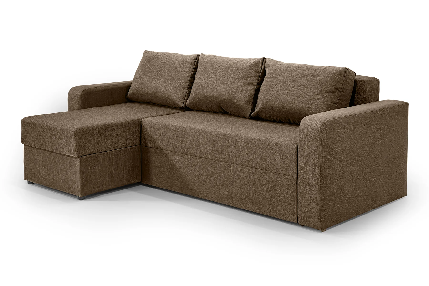 Диван угловой Париж 235х150 см Бежевый (28118818)