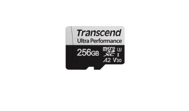 Карта-пам'яті Transcend microSD 256GB C10 UHS-I U3 A2 R160/W125MB/s+SD (2979391375)