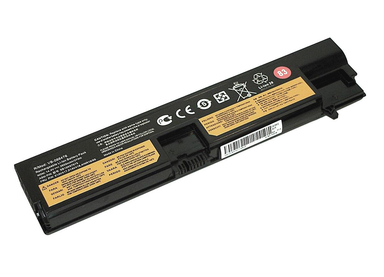 Аккумулятор для ноутбука Lenovo 01AV415 ThinkPad E575 14,4 V 2600 mAh (066476)
