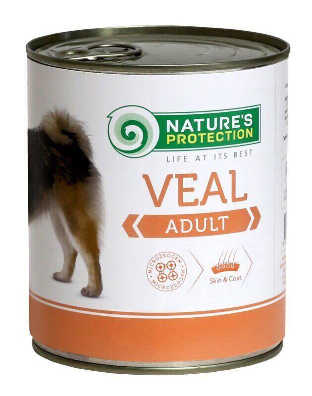 Корм влажный для собак Nature's Protection Veal 400 г