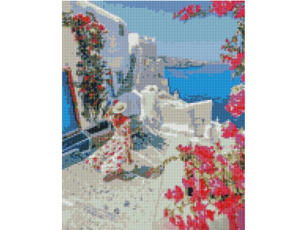 Набір для творчості алмазна картина Strateg Дівчина на прогулянці KB104 30x40 см (MTT-167700) Набір для творчості алмазна картина Strateg Дівчина на прогулянці KB104 30x40 см (MTT-167700)