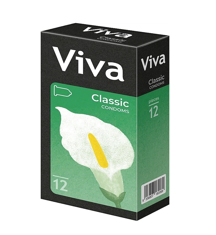 Презервативы Viva Классические 12 шт. (000002575)