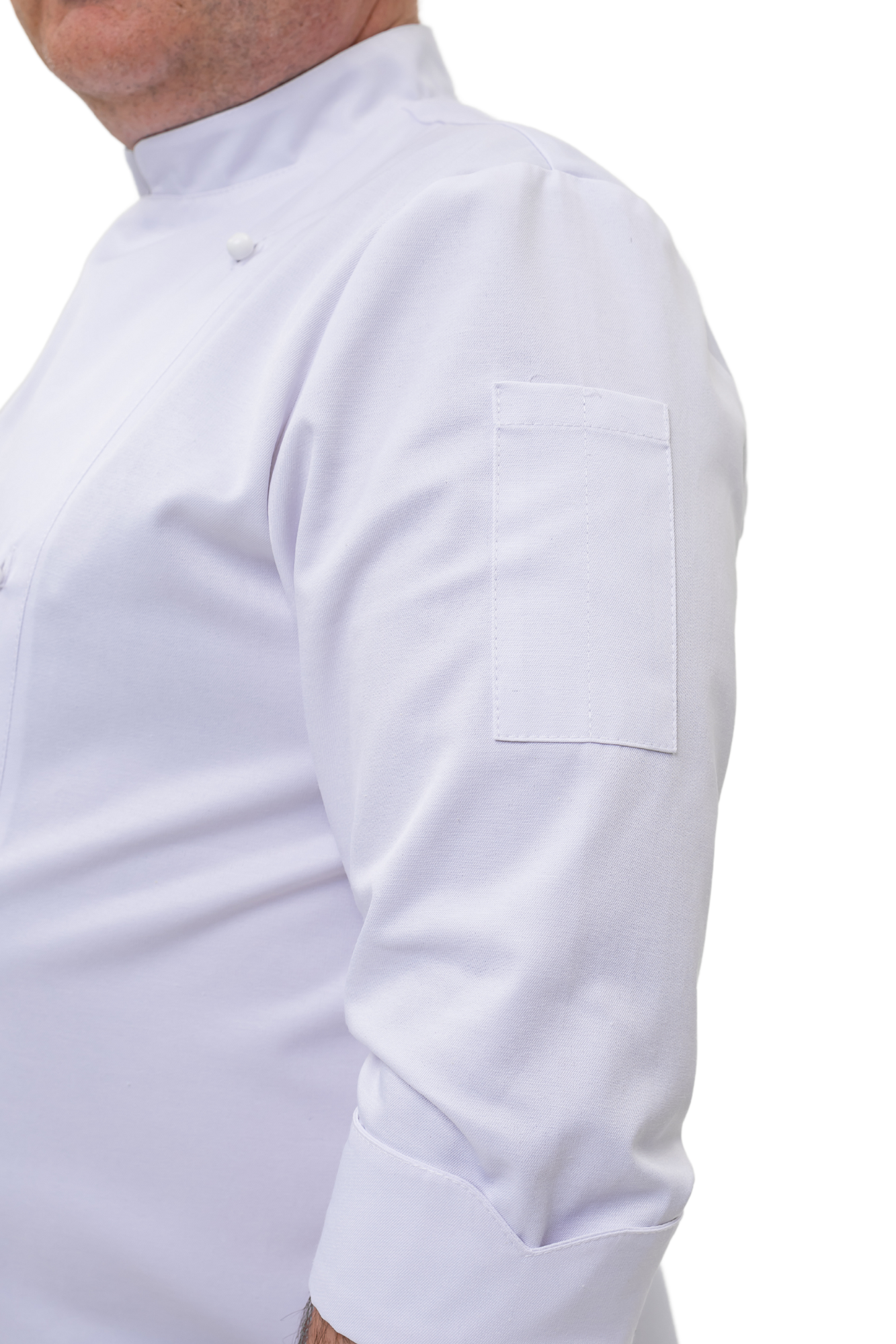 Китель поварской мужской водооталкивающий, рукав 3/4 Сантим LuxForm р. 56 Белый (5014) - фото 5 Китель поварской мужской водооталкивающий, рукав 3/4 Сантим LuxForm р. 56 Белый (5014) - фото 5