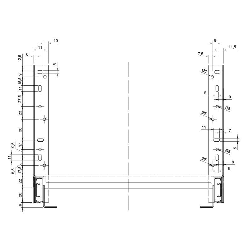 Карго нижнє 2 полиця з доводчиком 400 мм Хром (118706) - фото 9 Карго нижнє 2 полиця з доводчиком 400 мм Хром (118706) - фото 9