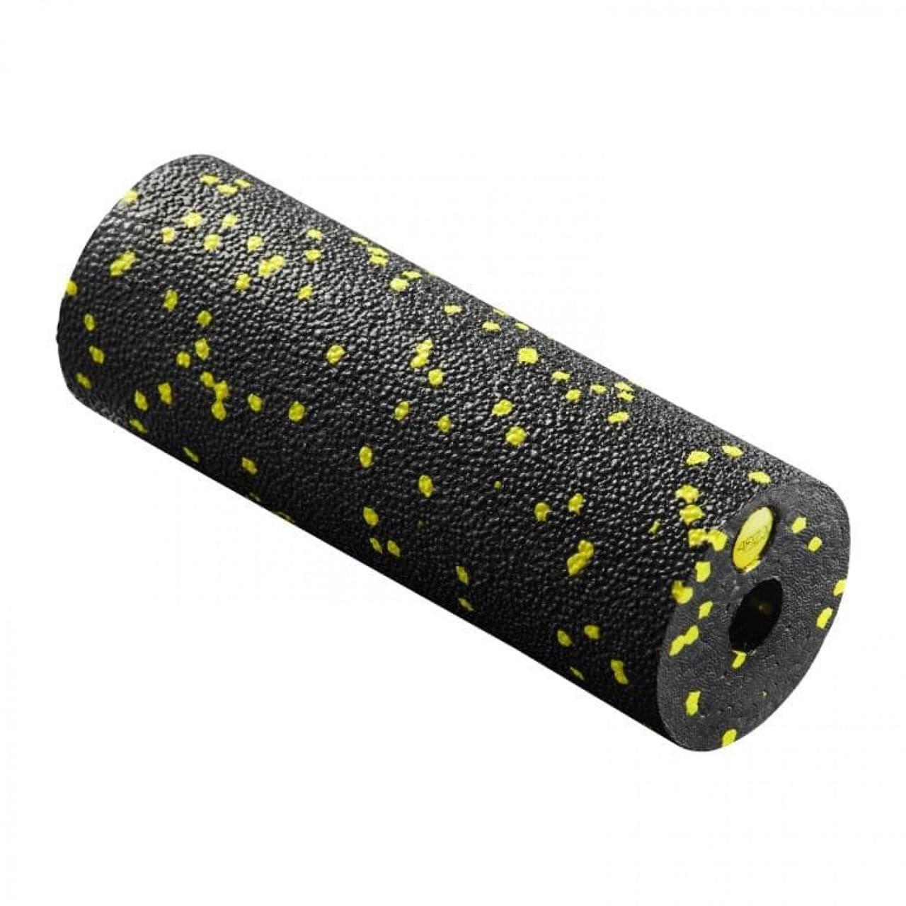 Масажний ролик 4FIZJO 4FJ0081 Mini Foam Roller 15x5,3 см Black/Yellow