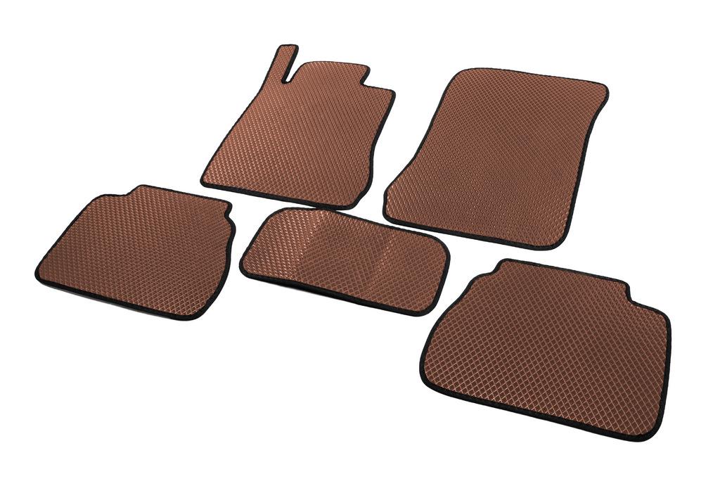 Коврики автомобильные Digital Designs для Mercedes E-сlass W210 1995-2002 г EVA Коричневый (120355)