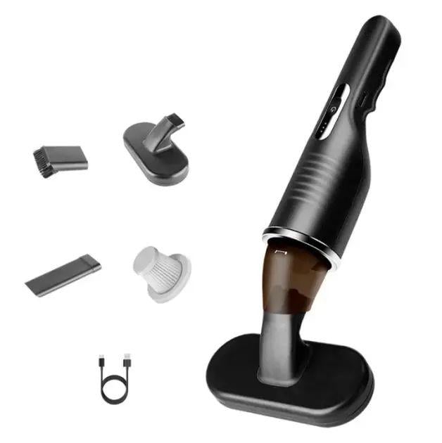 Пылесос автомобильный AND 1-38 120 мл 2000 мАч 80 Вт Черный (opt-103605)