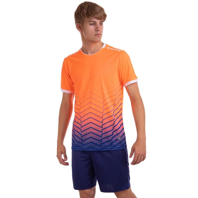 Форма футбольная Lingo LD-M8622 XL Оранжевый/Синий (AN009954)