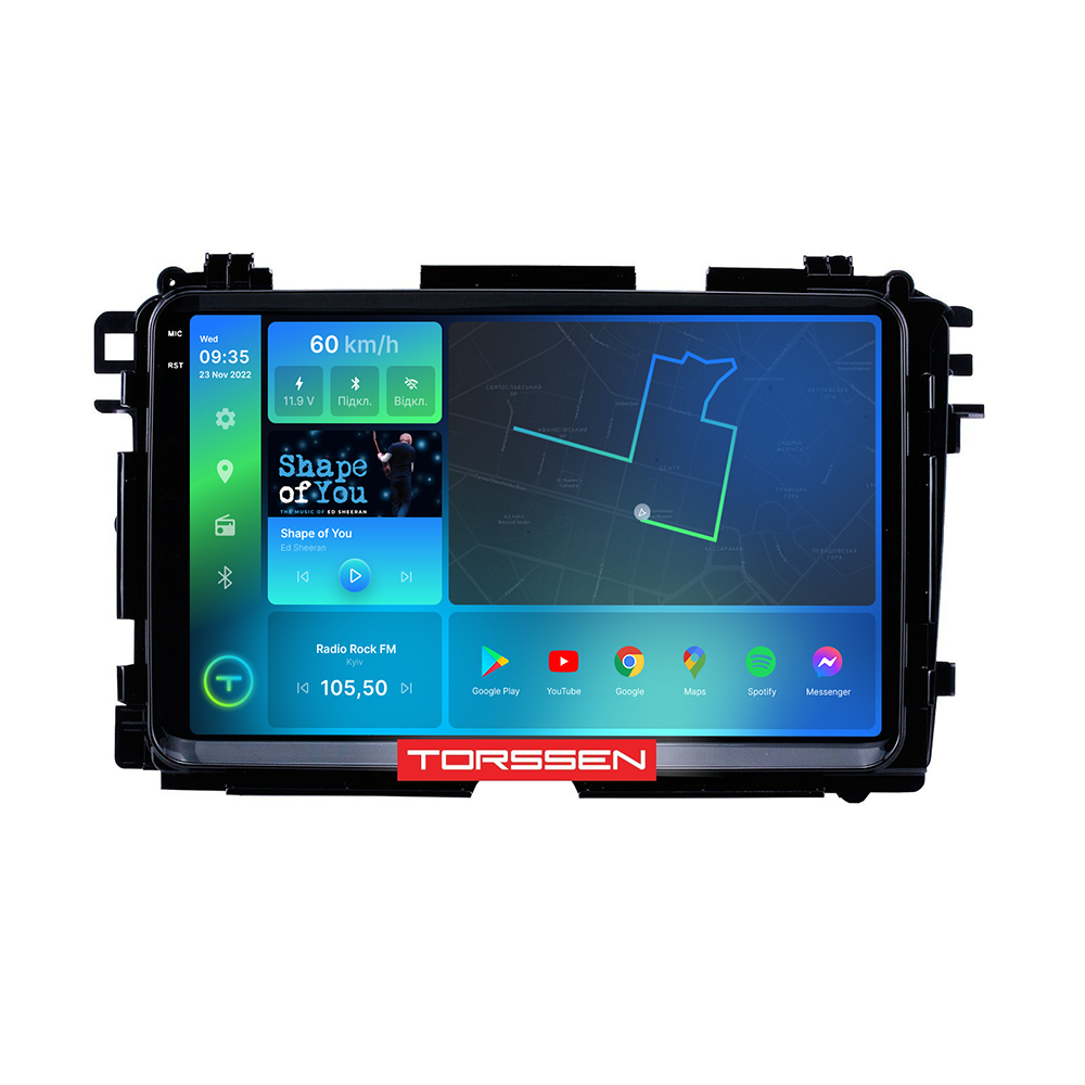Автомагнитола штатная Torssen 2K F9464 для Honda XRV/HRV/XNV 2015- г. 4G/Carplay/DSP 4/64 GB 9" (202300113)