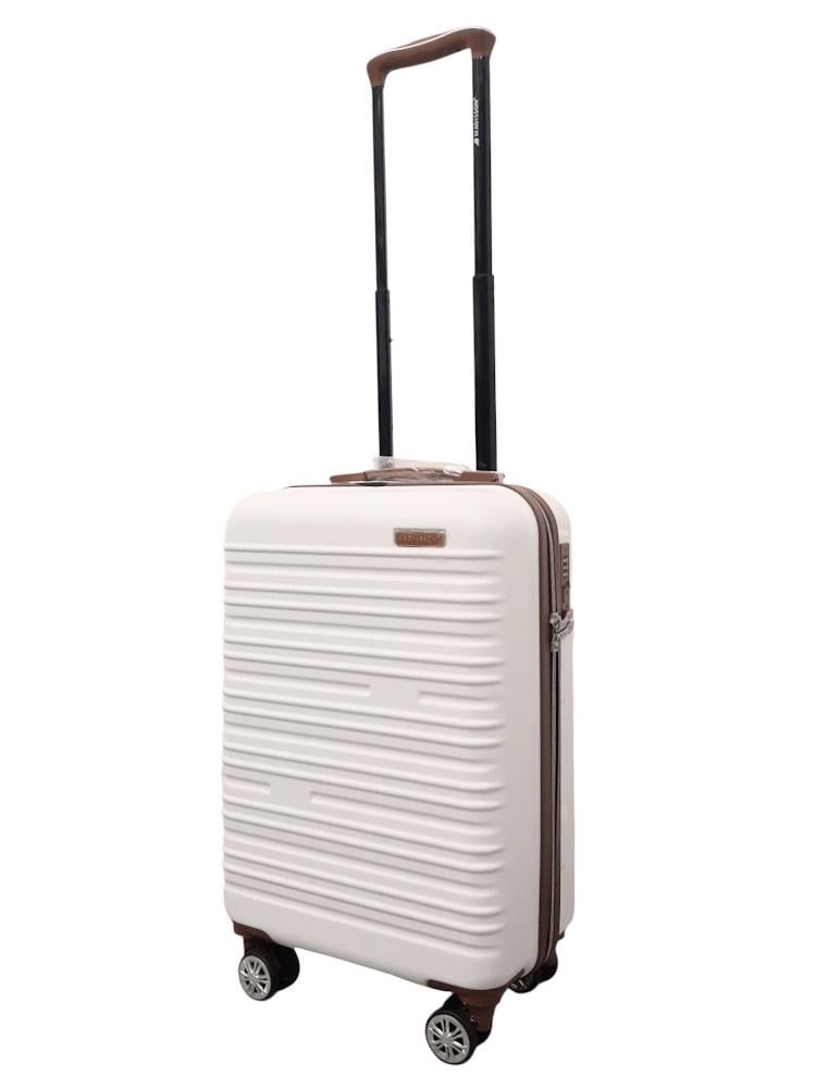 Чемодан маленький Madisson Snowball 33803 поликарбонат/ABS S Белый