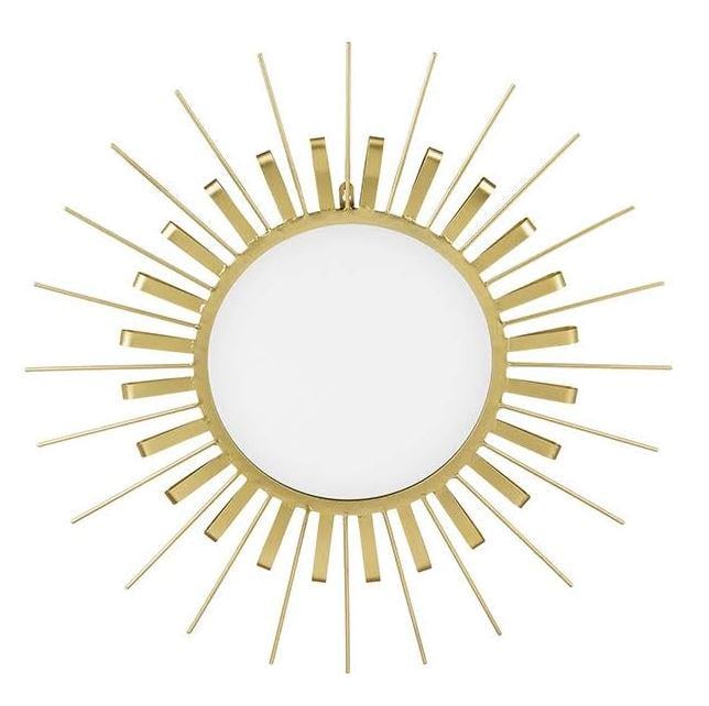 Дзеркало металеве настінне 44 см (34302)