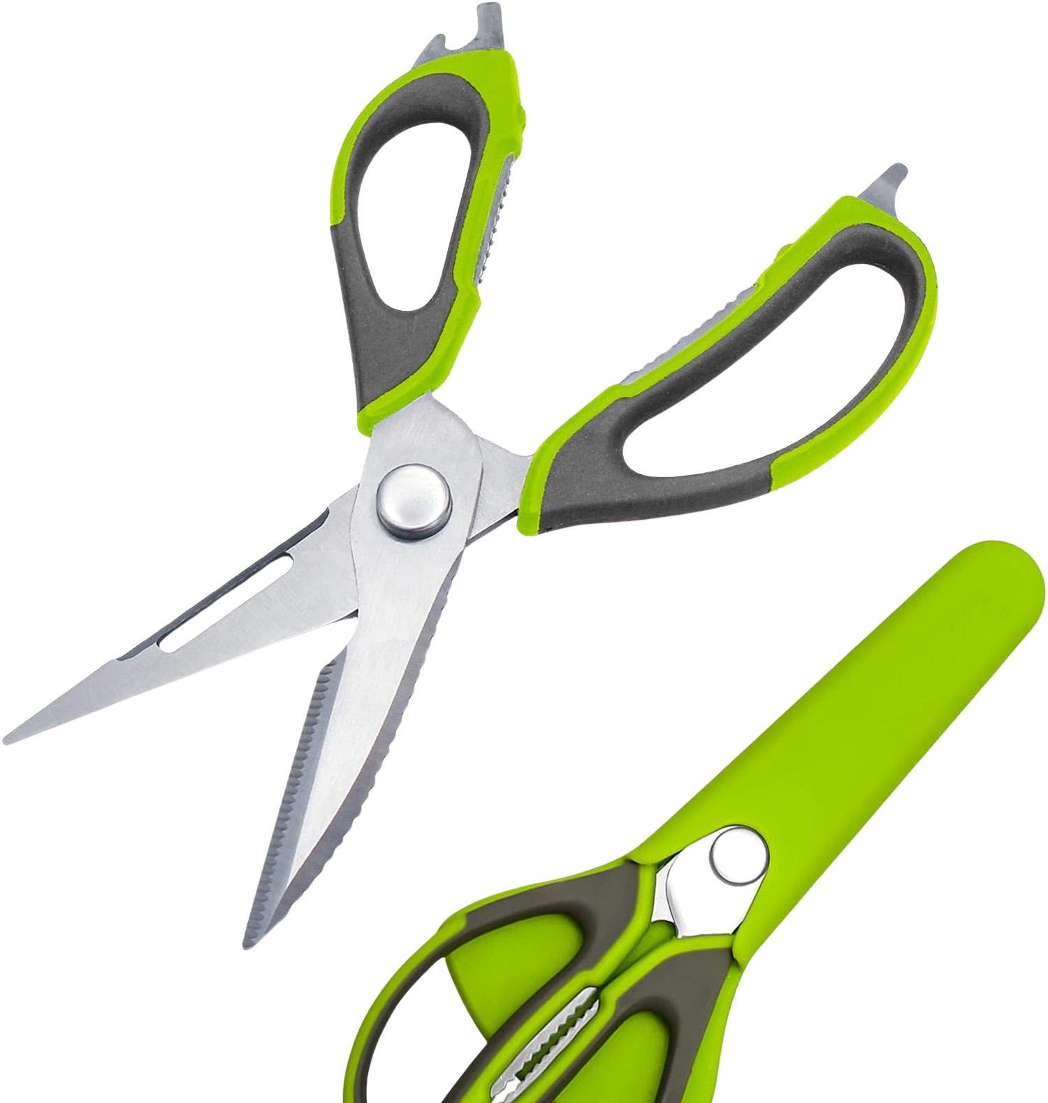 Кухонные ножницы многофункциональные в магнитном чехле чистка рыбы/орехокол/открывачка/обработка мяса (26646410) - фото 3 Кухонные ножницы многофункциональные в магнитном чехле чистка рыбы/орехокол/открывачка/обработка мяса (26646410) - фото 3