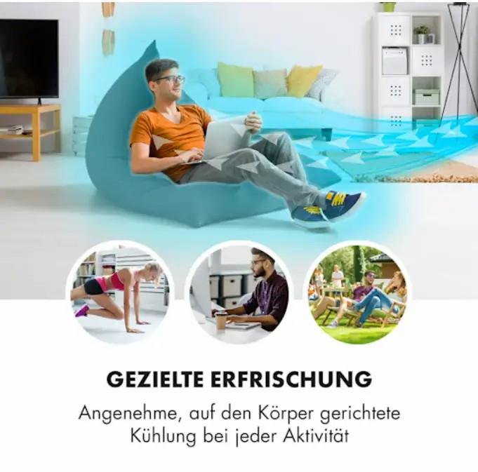 Воздухоохладитель KLARSTEIN Skyscraper Ice 4в1 210 м3/ч 35 Вт (10029328) - фото 7 Воздухоохладитель KLARSTEIN Skyscraper Ice 4в1 210 м3/ч 35 Вт (10029328) - фото 7