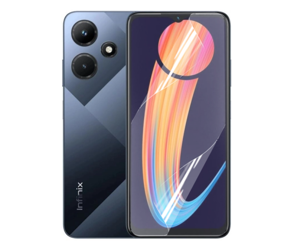 Пленка противоударная гидрогелевая Hydrogel Film для Infinix Hot 30i Transparent Пленка противоударная гидрогелевая Hydrogel Film для Infinix Hot 30i Transparent