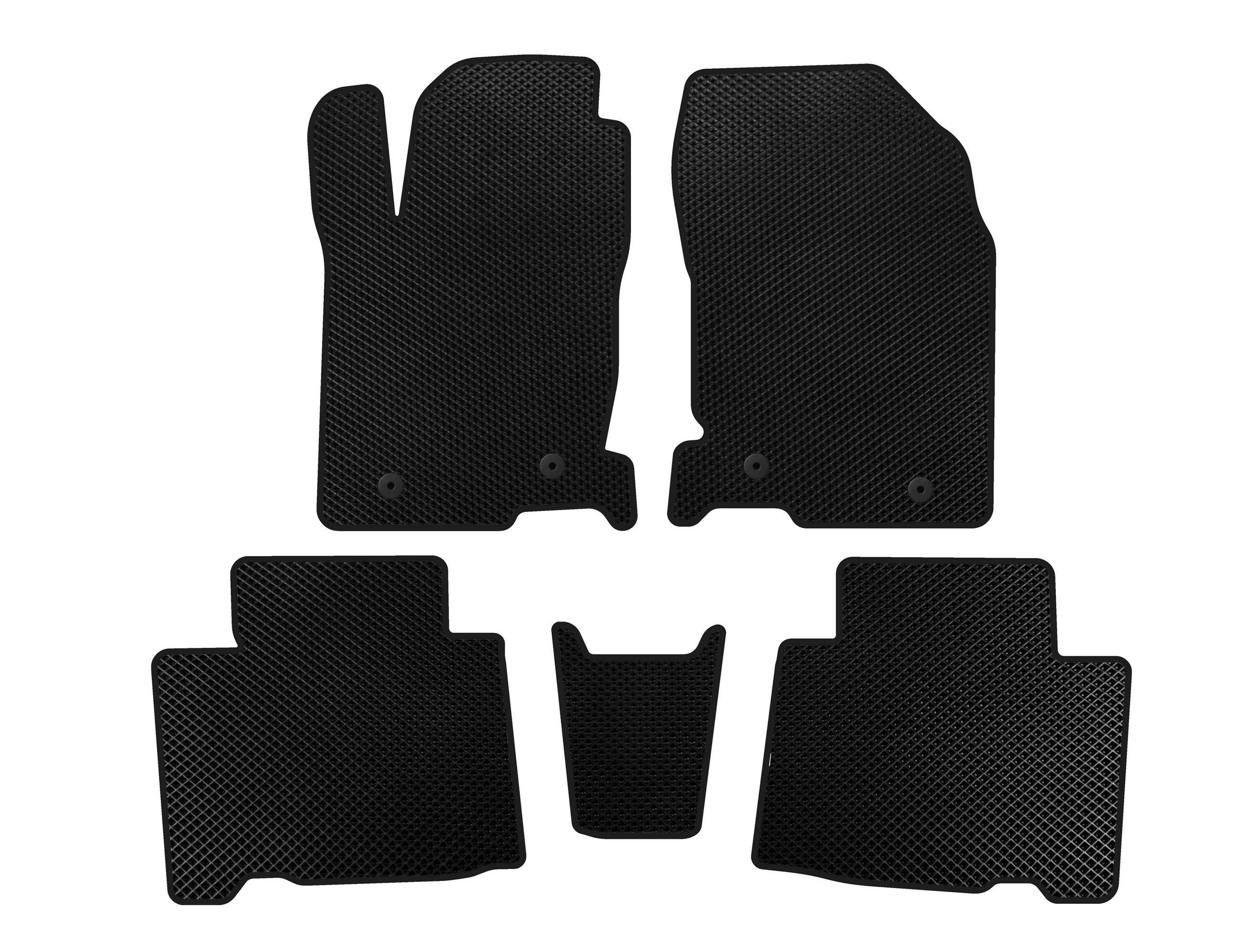 Коврики EVA Digital Designs для Lexus NX 2014-2021 гг. Черный (133408)
