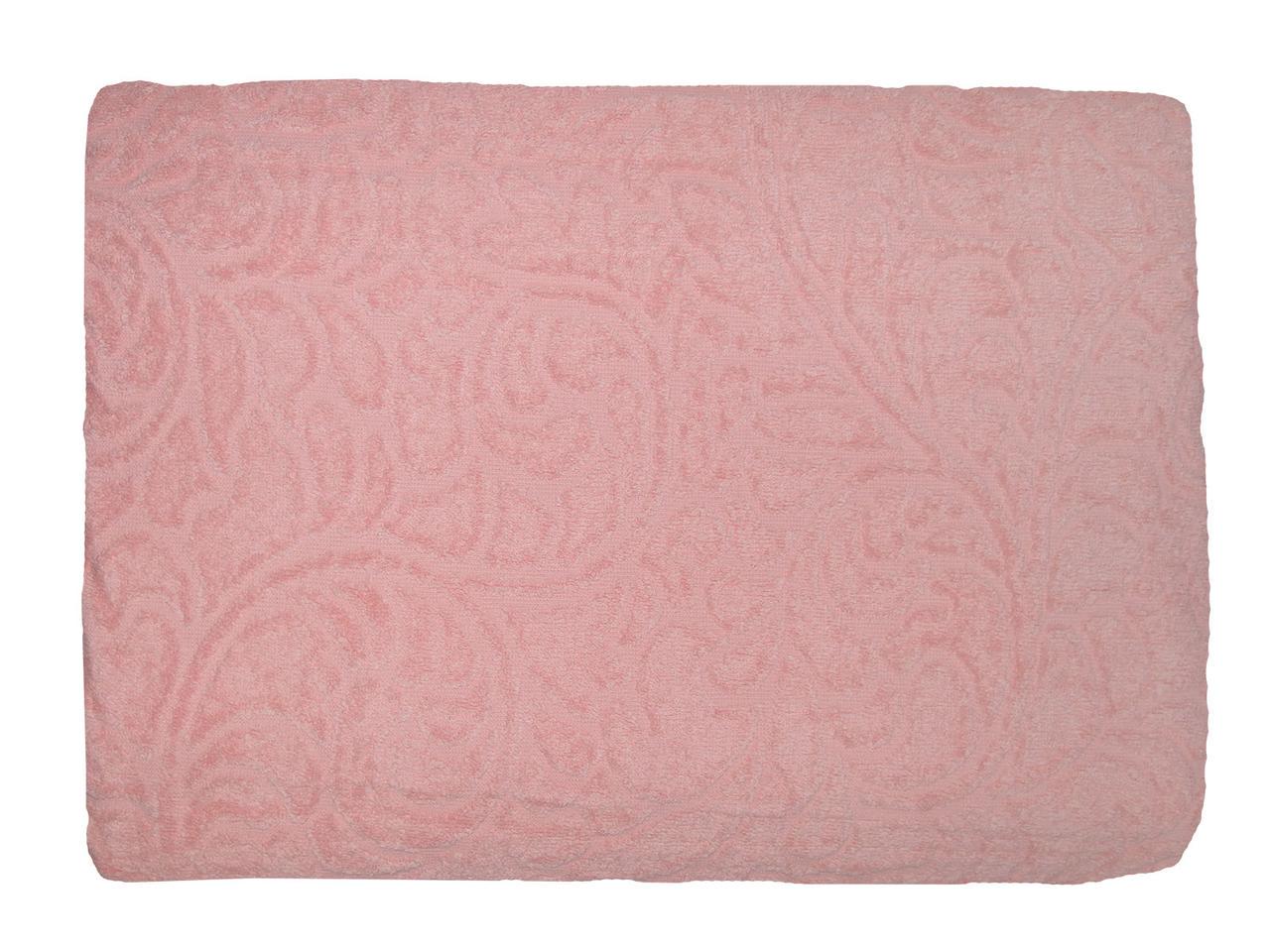 Простирадло махрове Parisa J-079 N04 400 гр/м2 150х200 см Персиковий (25898014) - фото 1