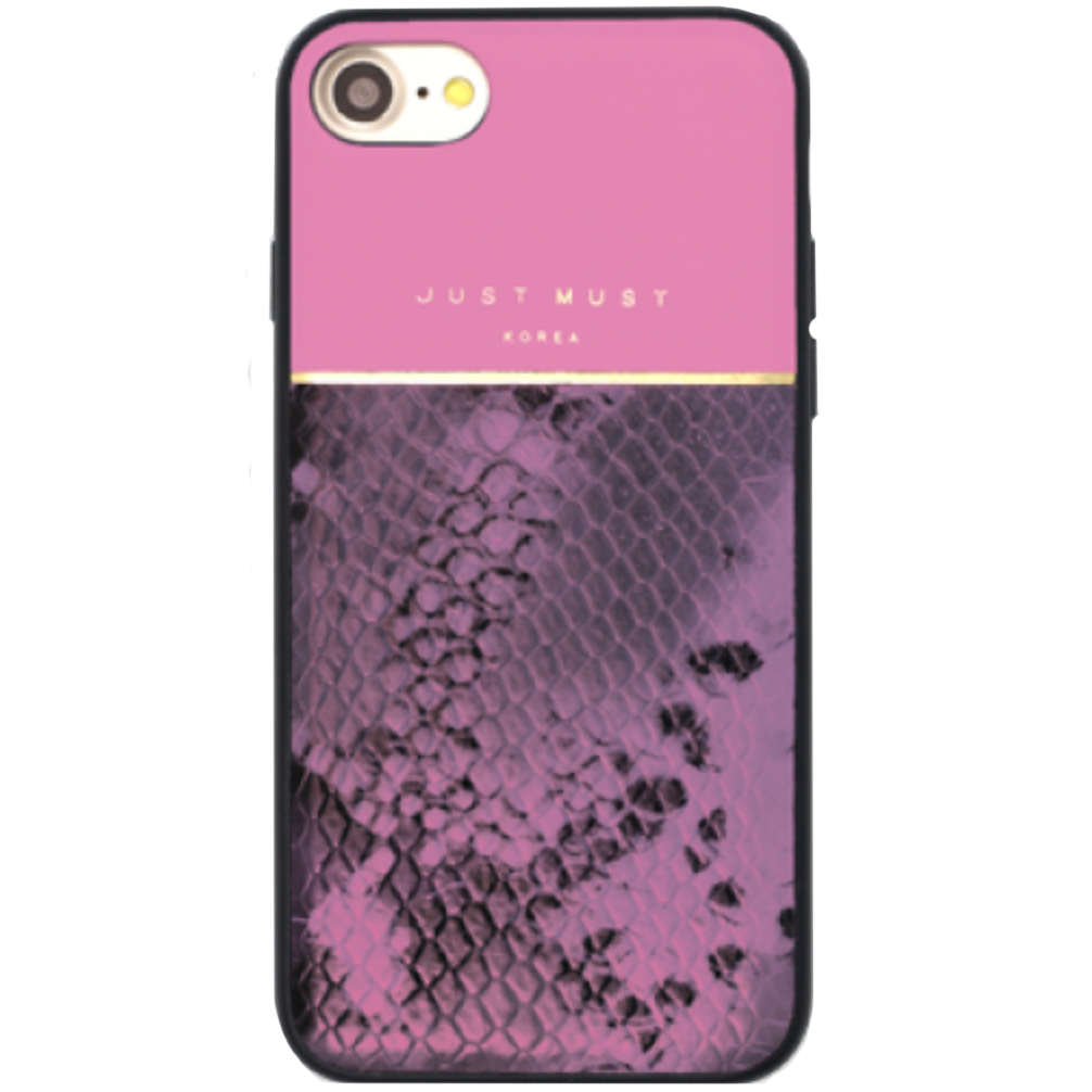 Чехол накладка JustMust Fendi II for iPhone 7/8/SE, Pink