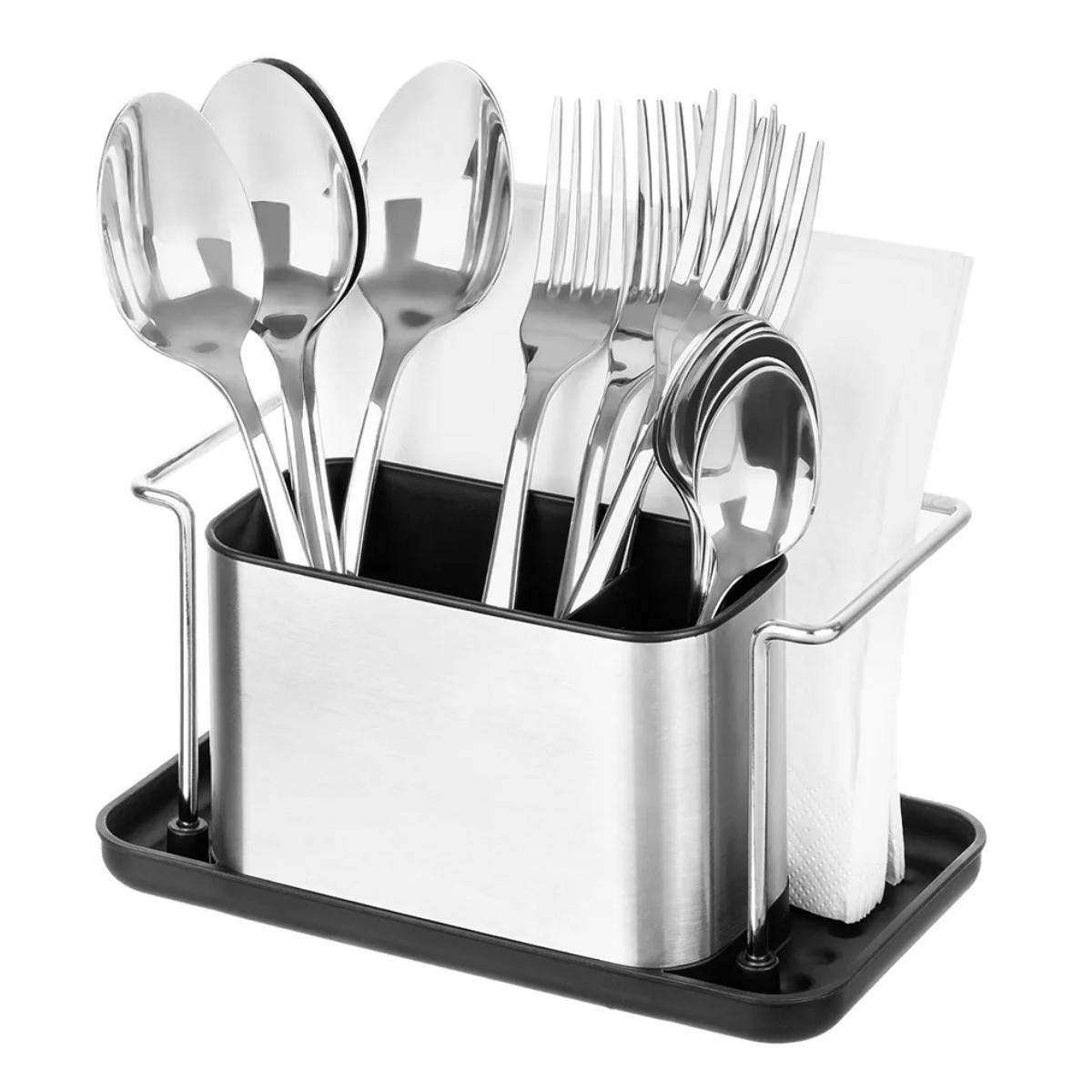 Органайзер кухонный с щеткой A-PLUS 20,3х11,6х11 см (1811) - фото 3