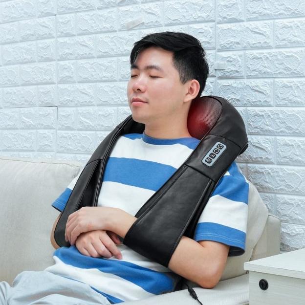 Массажер для шеи/плеч и спины А-785 Черный (7850) - фото 6 Массажер для шеи/плеч и спины А-785 Черный (7850) - фото 6