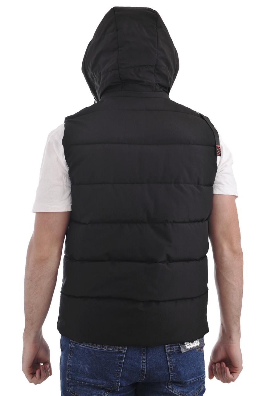 Жилет чоловічий Bopaike 23-889 Чорний (23-889_43_62) - фото 4 Жилет чоловічий Bopaike 23-889 Чорний (23-889_43_62) - фото 4
