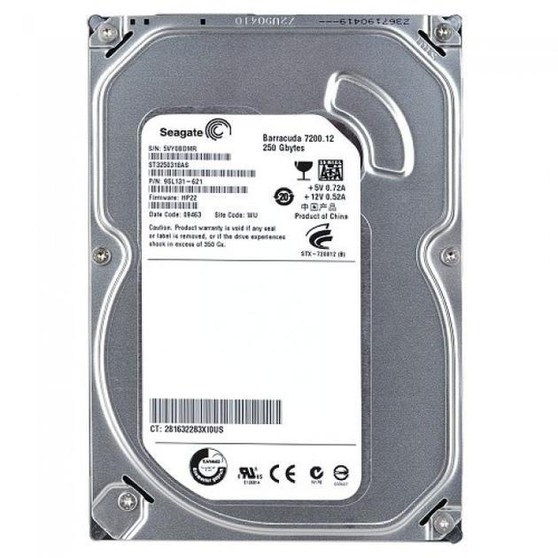 HDD для ПК 3,5" SATA 250 Gb Seagate Pipeline HD 5900rpm 8 Mb (ST3250312CS) HDD для ПК 3,5" SATA 250 Gb Seagate Pipeline HD 5900rpm 8 Mb (ST3250312CS)