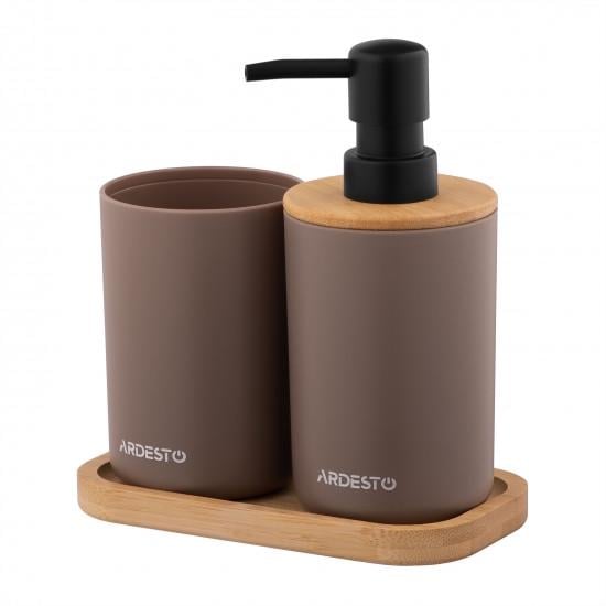 Набір для ванної кмінати Ardesto Minimalism 360 мл (ARHB3112CB)