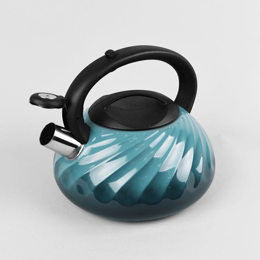 Чайник со свистком Maestro MR-1321-Blue нержавеющая сталь 3 л (1389610194) - фото 2