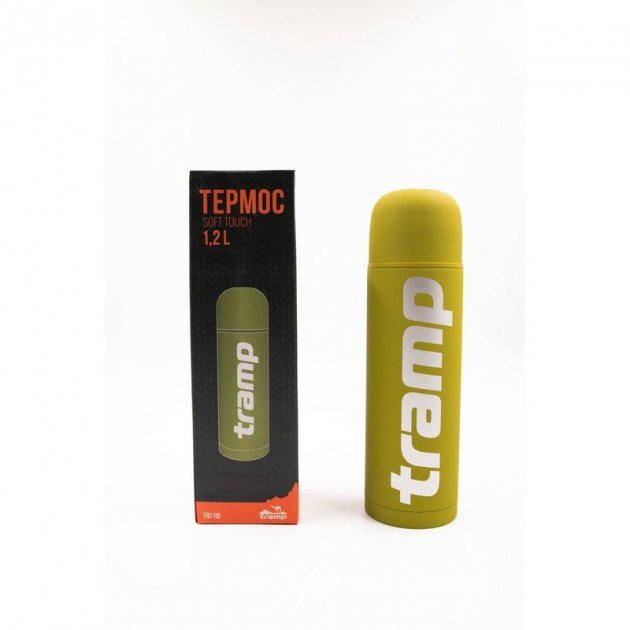 Термос Tramp Soft Touch 1,2 л TRC-110 Yellow (3d55e561) - фото 4