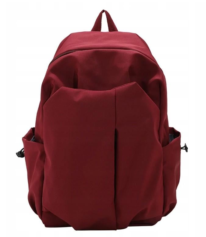 Городской молодежный рюкзак 46х30х17 см Бордовый (201.252)