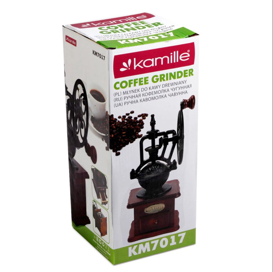 Кофемолка ручна Kamille KM-7017 - фото 6 Кофемолка ручна Kamille KM-7017 - фото 6