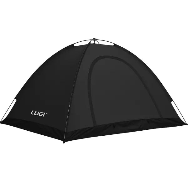 Палатка туристическая двухместная 200х150х120 см Черный (LU-025B) - фото 2 Палатка туристическая двухместная 200х150х120 см Черный (LU-025B) - фото 2