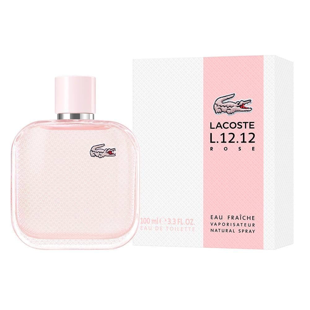Туалетная вода для женщин Lacoste L.12.12 Rose Eau Fraiche 100 мл (381318)