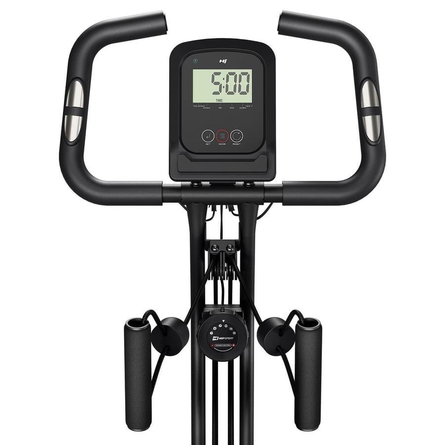 ᐉ Велотренажер Hop-Sport HS-3030X Apeks X-Bike Черный/Золотистый