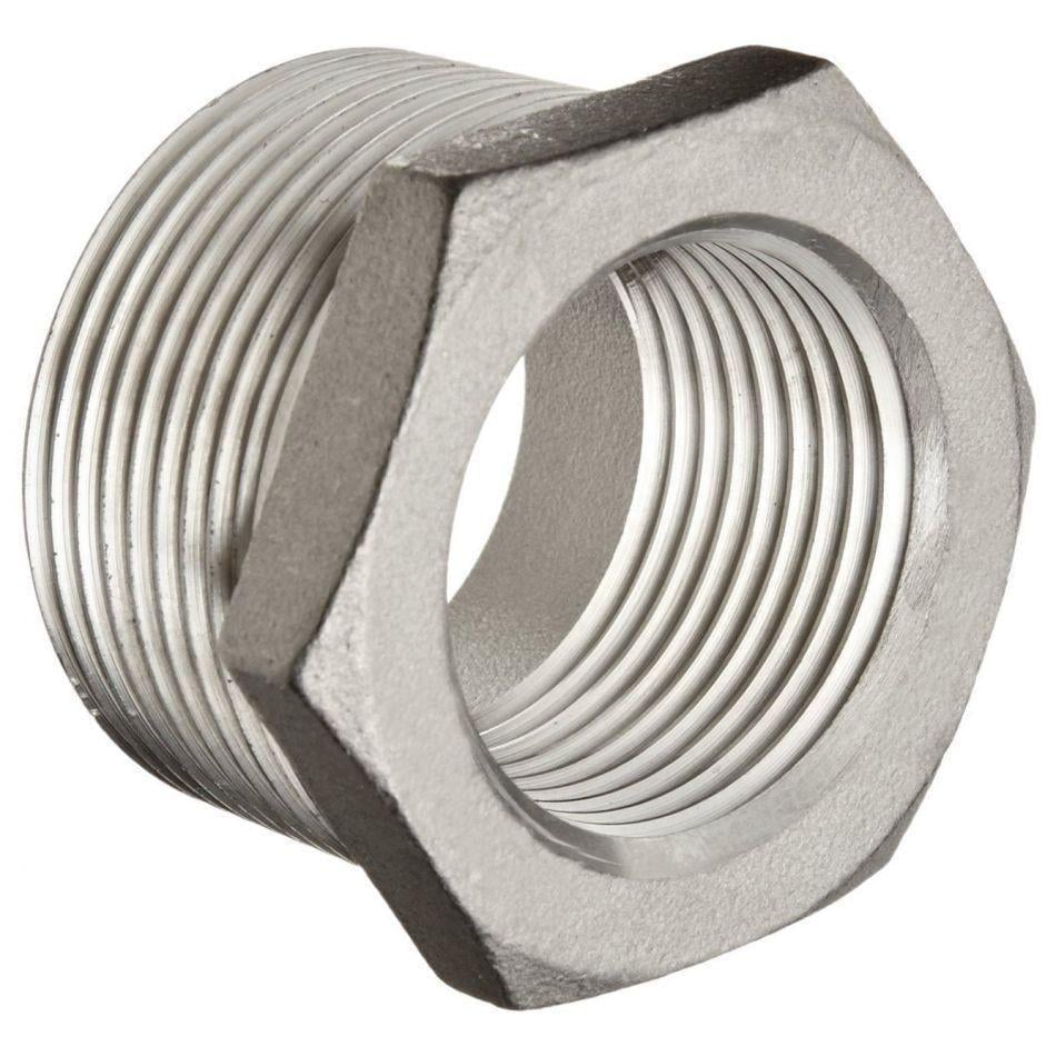 Футорка Н/В BSP 2" х BSP 3/4" нержавеющая сталь AISI316 (27615337)
