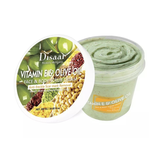 ᐉ Крем-скраб для тела Disaar Face & Body Scrub Cream витамин Е и ...