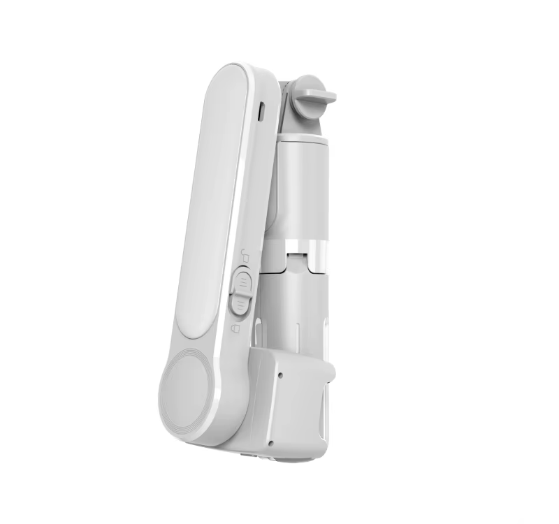 Стабилизатор Gimbal Stabilizer L09 для смартфона складной с триногой и LED подсветкой