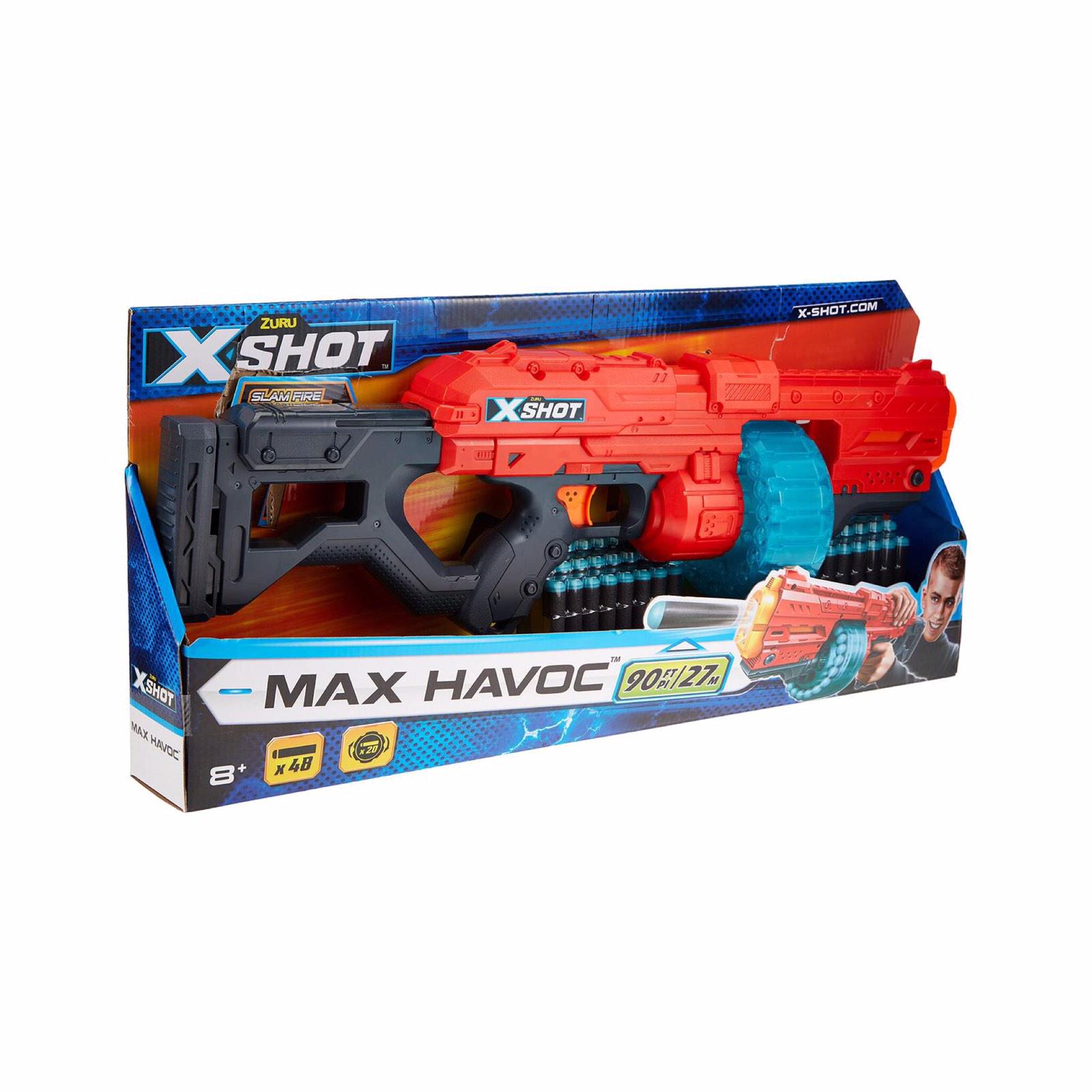 Детская винтовка X-Shot Max Havoc 48 патронов (014329)