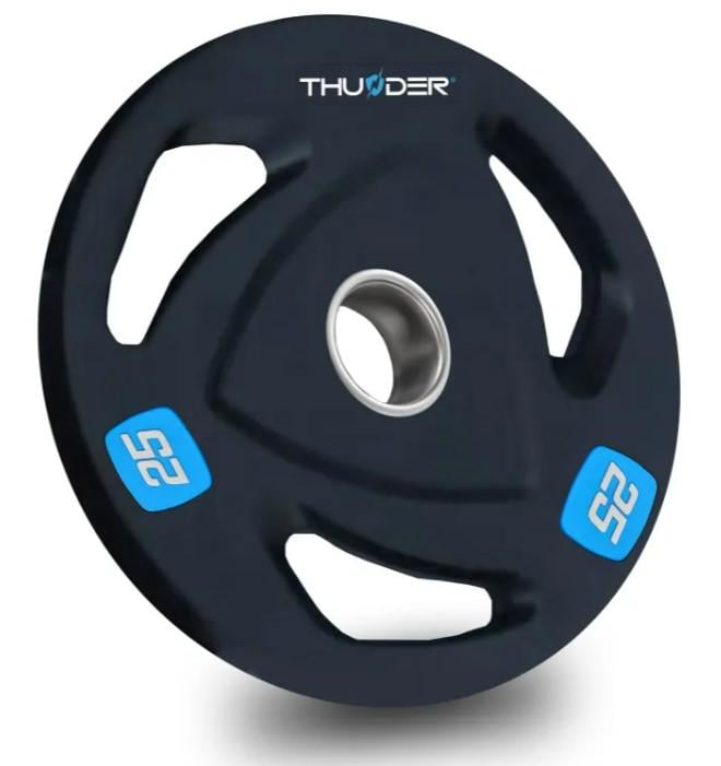 Диск олімпійський Thunder 25 кг (OLYMPIC-PLATE-25KG)