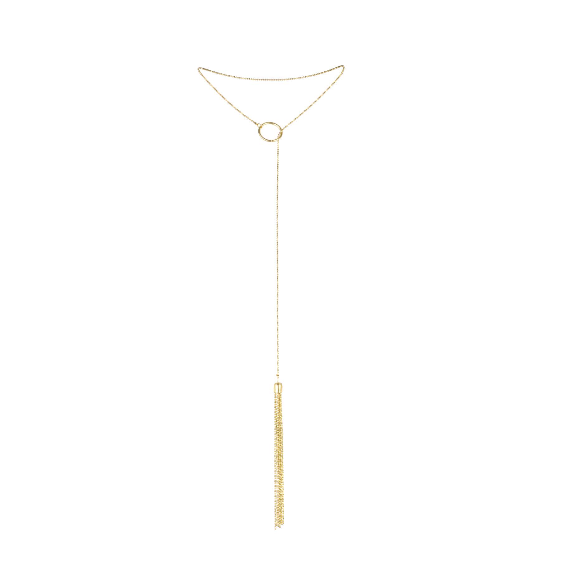 Ланцюжок для тіла Bijoux Indiscrets Magnifique Tickler Pendant Chain Gold