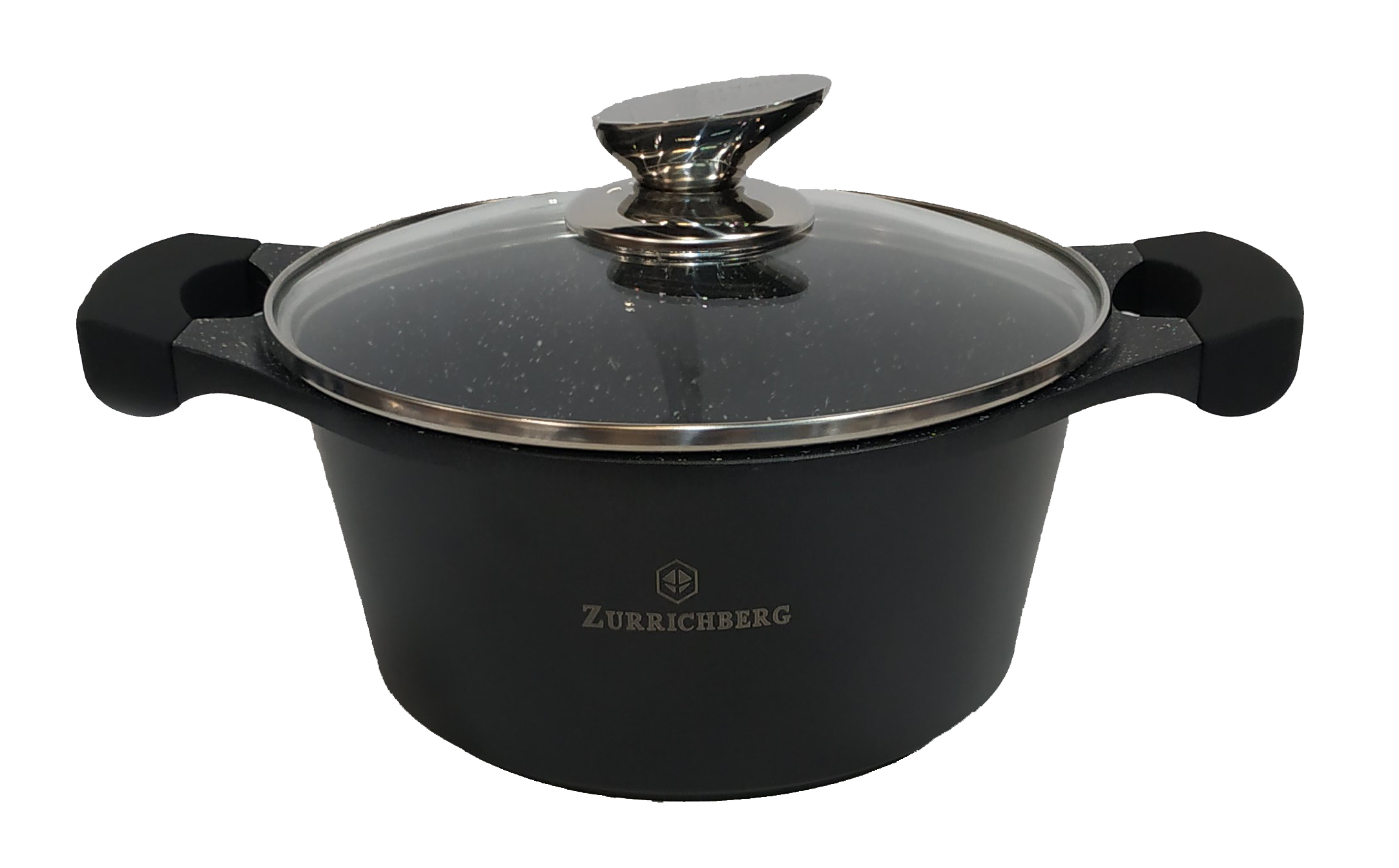 Кастрюля с крышкой Zurrichberg 2,5 л (ZBP-7132 Black)