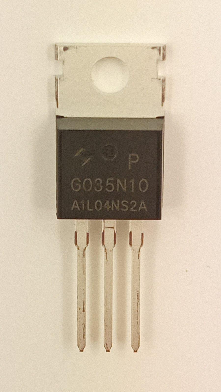Транзистор HYG035N10NS2P n-channel 100V,180A,3 2mOm TO-220