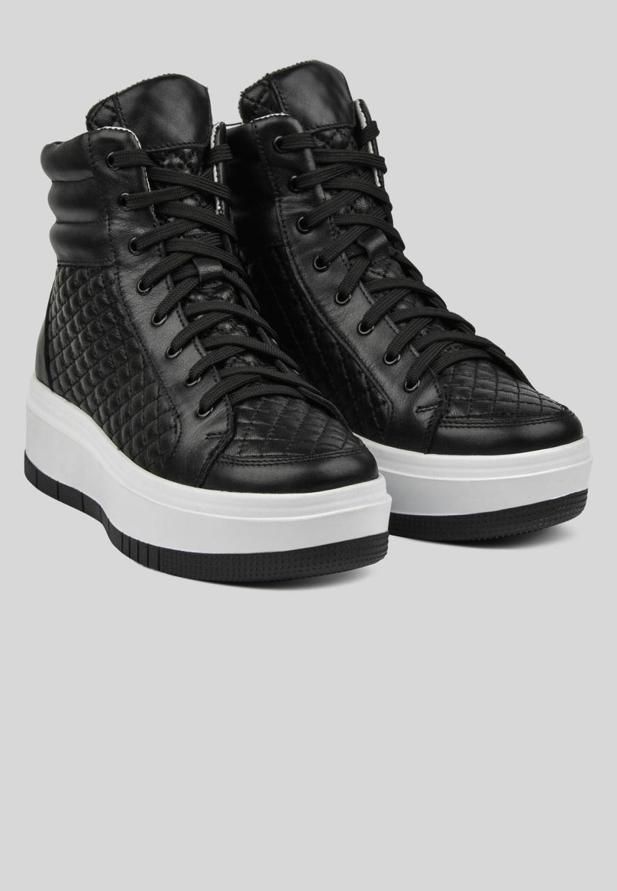 Кроссовки женские демисезон кожа р. 40 Черный (1983654028) - фото 3 Кроссовки женские демисезон кожа р. 40 Черный (1983654028) - фото 3