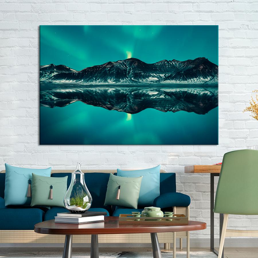 Картина природа Озеро Орора 80x54 см (A1130-1)