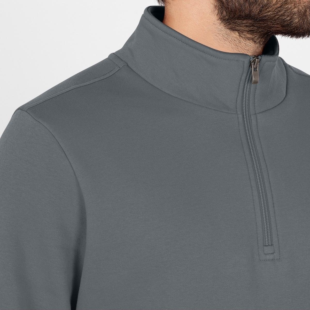 Реглан Jako ZIP TOP ORGANIC C8620-840 L Сірий (44852-51) - фото 5