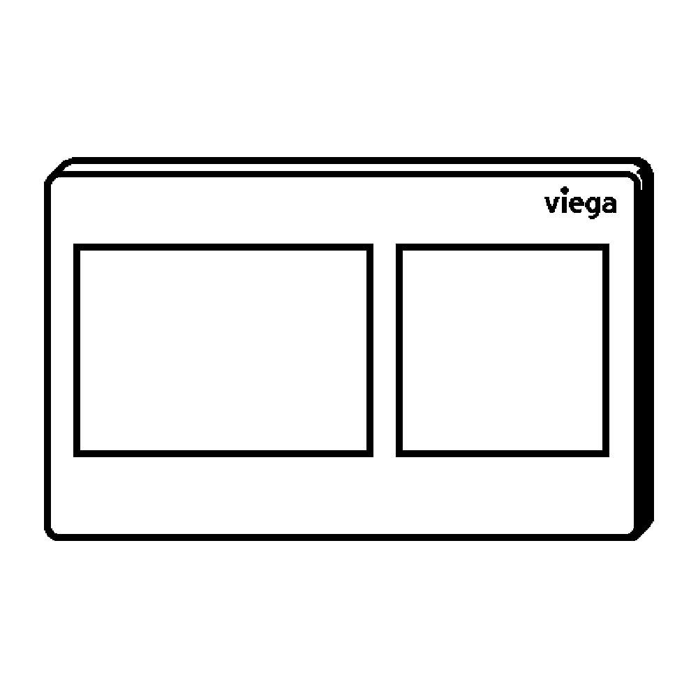 Кнопка зливу для інсталяції Viega Prevista Visign for Style 21 773236 000019972 Хром (105585) - фото 3