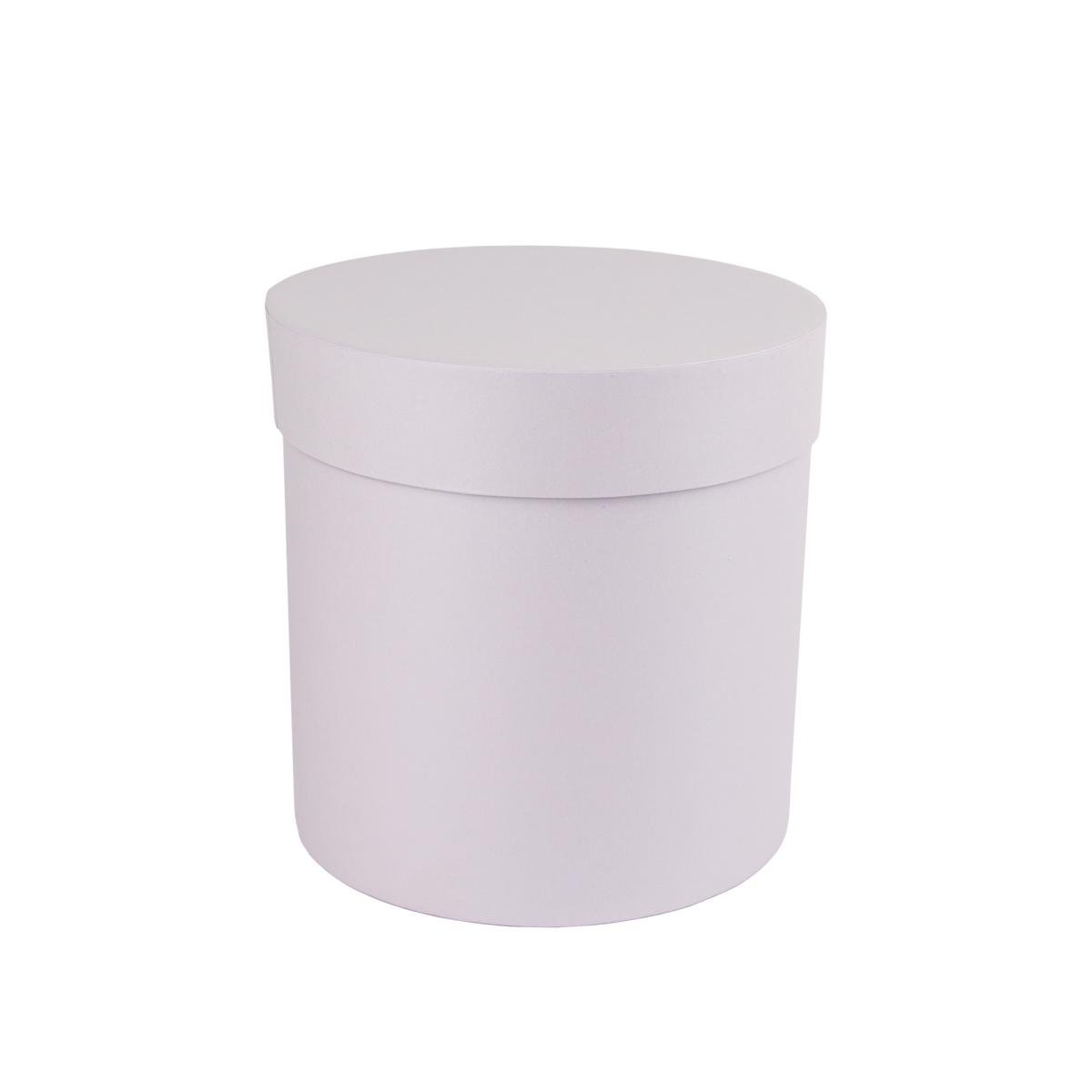 Коробка Perfectbox циліндрична перламутрова 16х15х15 см Лавандовий (1516в5) - фото 1 Коробка Perfectbox циліндрична перламутрова 16х15х15 см Лавандовий (1516в5) - фото 1