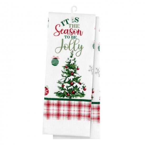 Набір кухонних рушників Ardesto Christmas Tree 2 шт. 38х63 см (ART3863HT)