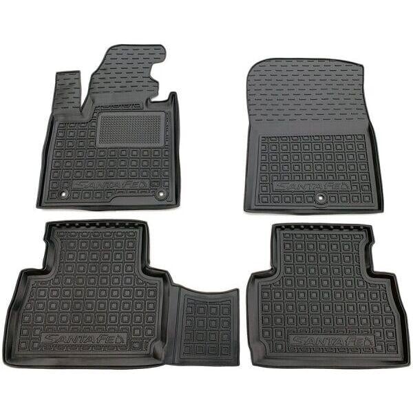 Коврики автомобильные в салон Hyundai Santa-Fe 2021 Коврики автомобильные в салон Hyundai Santa-Fe 2021